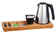 Set Xanthic wood. Kettle + Tray