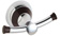 Bath hook Sfera Bright Chrome / Wengue