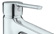 Single-lever basin mixer