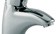 Single-lever basin mixer