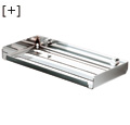 Rectangular rack made stainless steel AISI 304 gross 1,5 mm.