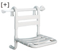 Hanging shower seat