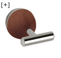 Bath hook Acqua Bright Chrome / Cherry wood