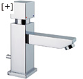 Single-lever basin mixer