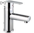 Single-lever basin mixer