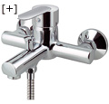 Single-lever bath and shower mixer