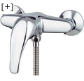 Single-lever shower mixer