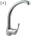 Single-lever tube spout mixer