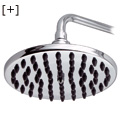 1 function shower head Ø 20 cm.