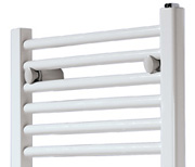 Product example of towells-warmer radiators and faucets