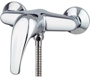 Product example of towells-warmer radiators and faucets